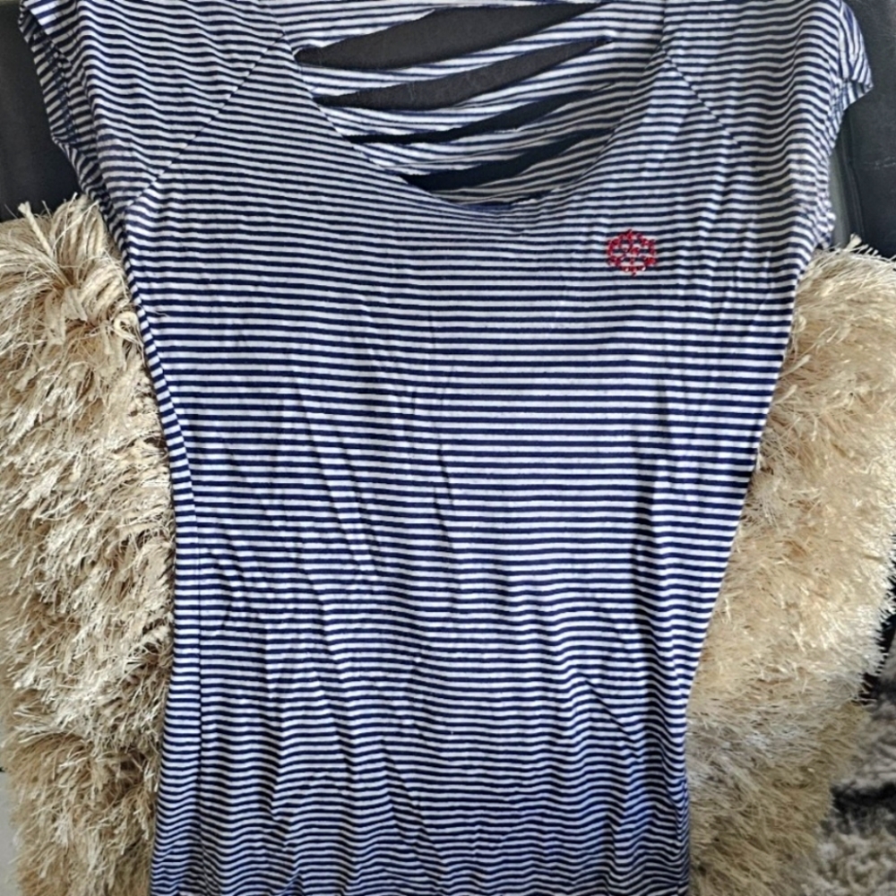Cute women's striped top from rainbows
